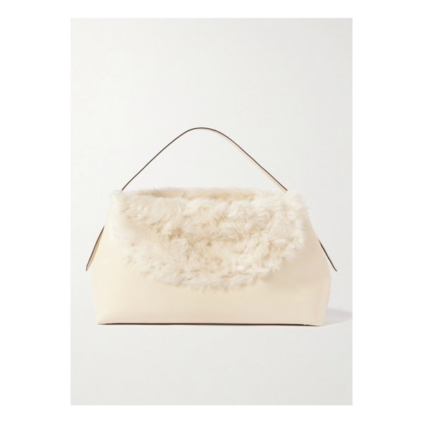 티락 시어링 숄더 백 에크루 1647597339566882