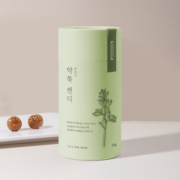 바라기 프로폴리스 약쑥 캔디 지관통 135g