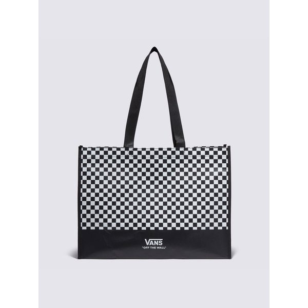 [반스 공식] 체커보드 리유저블 백 / VN0A7PRZBLK1