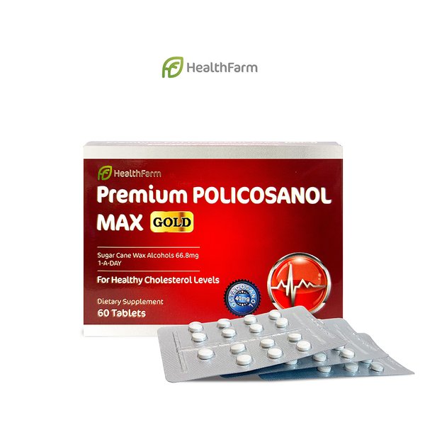 헬스팜 폴리코사놀 맥스 66.8mg 옥타코사놀 60정