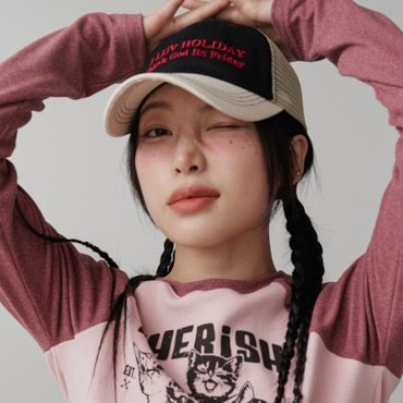 리끌로우 I LUV HOLIDAY BALLCAP BLACK