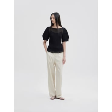 ZOOC (25년 여름)  나일론 블렌드 스트레이트 팬츠 Z252MSA024