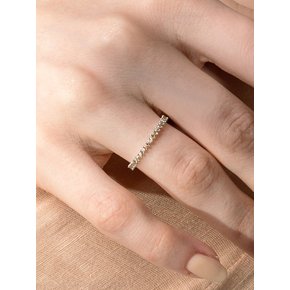 천연다이아 Prong Eternity Ring_14K Gold