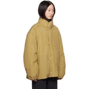 카키 스탠드 칼라 패딩 재킷 OW1040 LF1156 GR649 Ochre Khaki