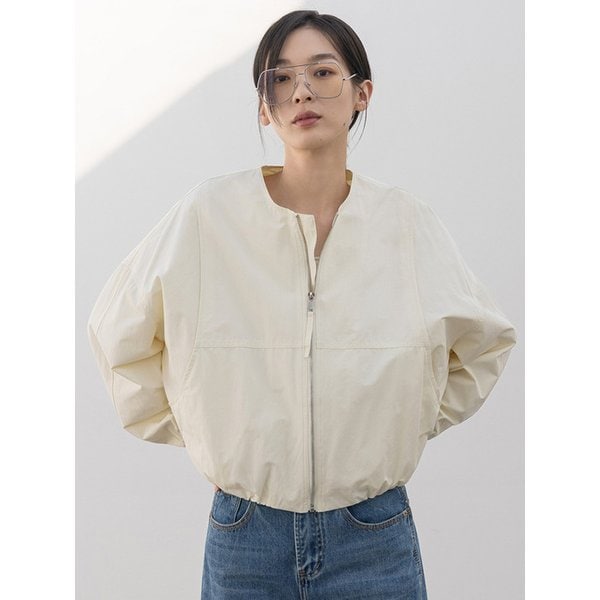 CLEAN ZIP-UP WIND BLOUSON_N6SJP0414