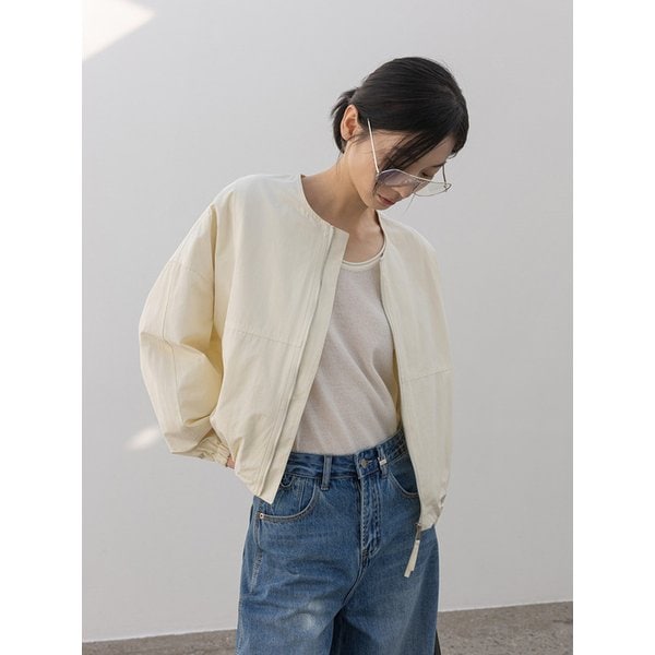 CLEAN ZIP-UP WIND BLOUSON_N6SJP0414