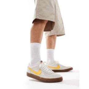 4729991 Nike Killshot 2 suede sneakers in white and yellow