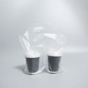 컵캐리어 음료봉지 비닐봉다리 커피봉투 2구 500장