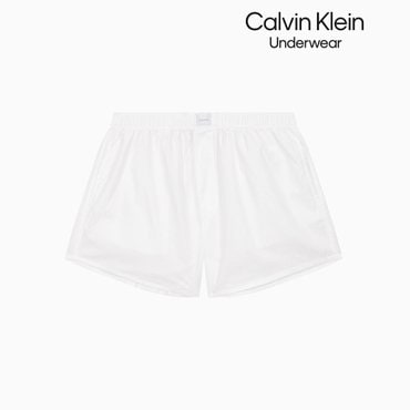 Calvin Klein Underwear 여성 포플린 슬립 슬립 쇼츠 QS7245-100