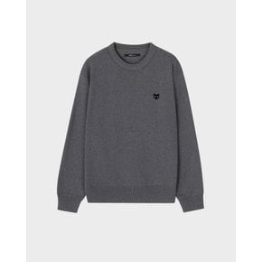 [파주점] 지제로 엠블럼 크루넥 니트 SI2KT901DG