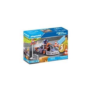 독일 플레이모빌 자동차 소방차 PLAYMOBIL Sports Action 71187 Racing Cart with Victory Wreat