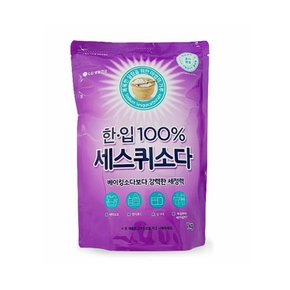 LG 한입 100프로 세스퀴소다 1kg 베이킹소다보다 강력한 세정력 세탁 청소 세제