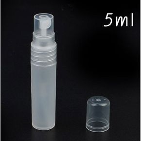 5ml 반투명 미니 공병 스프레이형 소형 공병 X5개