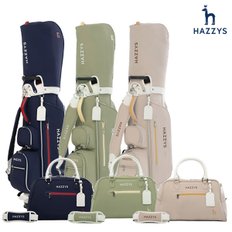  헤지스골프 정품 여성용 경량 골프 캐디백 보스턴백 세트 HZ-019L