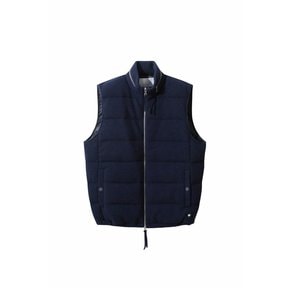 Men Cashmere Vest (Navy)_D6VAW24001NYX