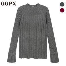 하프넥 레글런 굵은 골지 니트 (GOCKP164F)