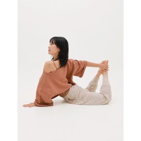 Garuda cover top [ grayish salmon ]
