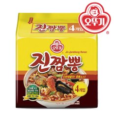 오뚜기 진짬뽕 멀티 130g 1봉 (4입)