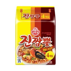 오뚜기 진짬뽕 멀티 130g 1봉 (4입)