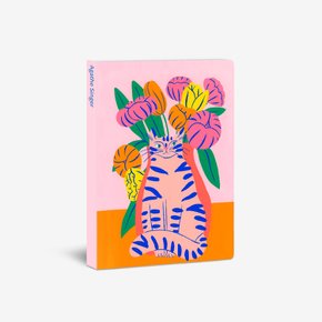 노트 Flowers and cat pink, 아가트 싱어