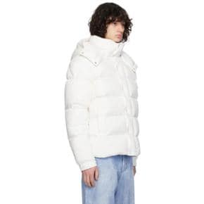 24 FW Moncler 화이트 베제르 다운 재킷 232111M178025