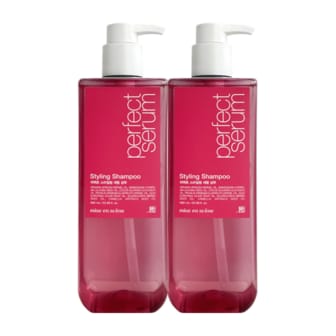  미쟝센 퍼펙트 스타일링 세럼 샴푸 680ml x2