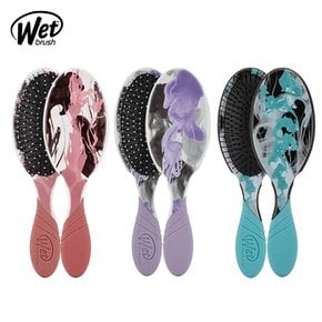 wet brush 프로 디탱글러 잉크임프레션 헤어 드라이 브러쉬 두피 마사지 머리 빗