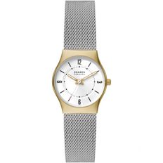 미국 스카겐 시계 Skagen Grenen Lille Womens 워치 with 스테인리스 스틸 Mesh or 레더 밴드 16