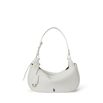 폴로 랄프 로렌 여성 폴로 플레이 레더 숄더백(WAPOBAG02V20218100)