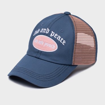 리끌로우 LUV N PEACE BALLCAP BLUE