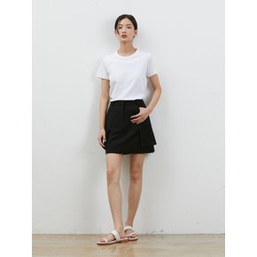 [리퍼브] OUT POCKET MINISKIRT BLACK