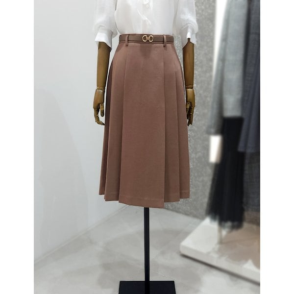 [부산점] 울 블렌드 벨티드 스커트 JRAA0SK623