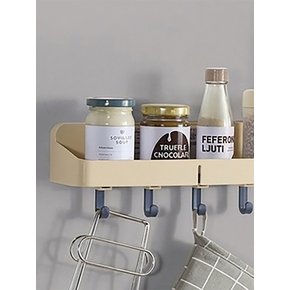 다용도 벽부착 후크  선반 소품 정리대 D타입