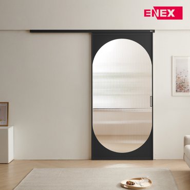 ENEX ExG 루크 풀 아치 원슬라이딩 중문 화이트 블랙 800mm 부터 1300mm 까지