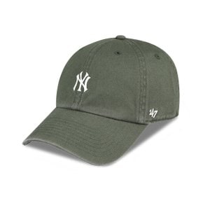 47브랜드 뉴욕 양키스 NY 스몰 로고 MLB 엠엘비 볼캡 야구 모자 모스 B-BSRNR17GWS-MSA