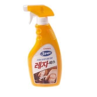  자동차 세차 용품 실내 크리너 시트 레자 왁스 650ml