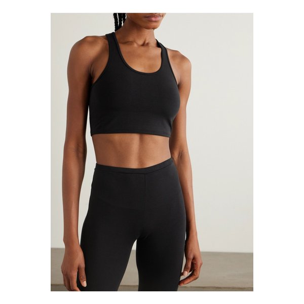 베이스 스트레치 코튼 스포츠 브라 1647597350388211