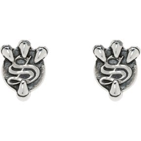 실버 S 클로 스터드 이어링 JWL4-23-61 STERLING SILVER