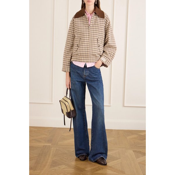 사바나 체크 자켓 46376663163017745