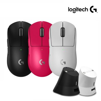 Logitech 로지텍코리아 (정품) G PRO X SUPERLIGHT 2 무선 게이밍 마우스+ 이메이션 충전독 패키지