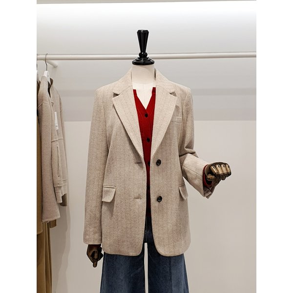 [파주점] 쥬크 주크 울혼방 헤링본 자켓​​ V261MSF901