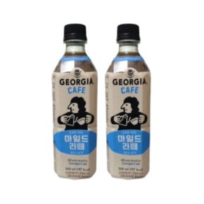 조지아 카페 마일드 라떼 500ml PET 24개입