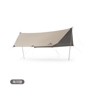 SKY 시리즈 캠핑 타프 헥사 육각형 그늘막 티타늄 블랙코팅 C2350WS010