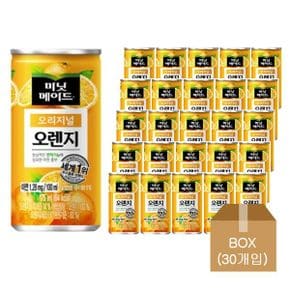 음료 미닛메이드 오리지널 오렌지(175ml30캔/BOX)