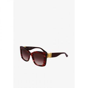 4575697 KARL LAGERFELD Sunglasses - striped red 76819545