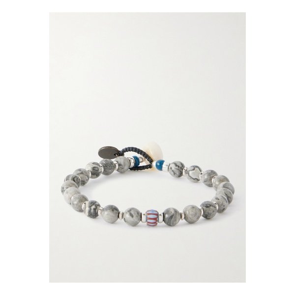미키아 스털링 실버 재스퍼 셸 비즈 브레이슬릿 그레이 46376663162912524