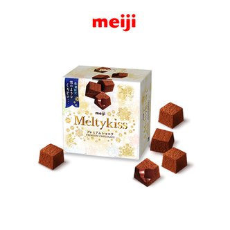  겨울한정 메이지 멜티키스 초콜릿 56g (프리미엄 쇼콜라)