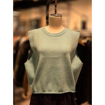 LAP [파주점] 랩 오버핏 베이직 니트 조끼 AQ1KV222