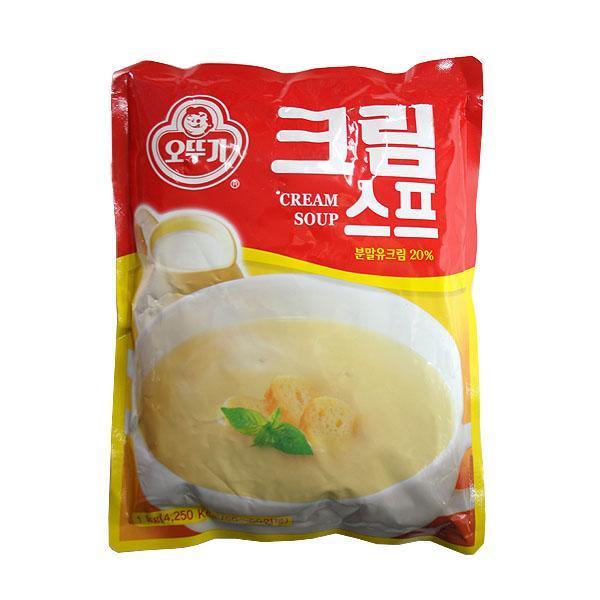 즉석국 오뚜기 크림스프1kg 묶음배송 10가능