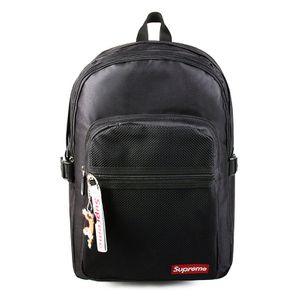 남여공용 학생backpack 메시포켓 슈프림 백팩 캐주얼